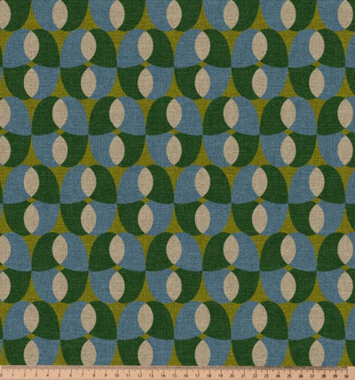 Dekostoff Halbpanama Retro *Ab 50cm - 0