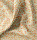 Baumwolle bedruckt kleine Blümchen orange *Ab 50cm-1