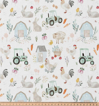 Baumwolle Digitaldruck Bauernhof *Ab 50cm - 0