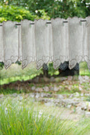 Tissu pour rideaux fromage lin vendu au mètre *À partir de 15,5cm répéter-1