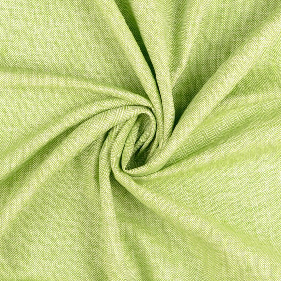 Demi lin à motifs chevrons * A partir de 50 cm