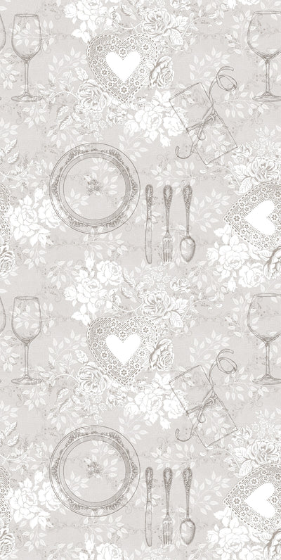 Kaufen 001-rosentisch Wachstuch Stoff Meterware &amp; Rollenware *Ab 50cm