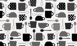 Acheter 007-kaffeetasse-grau Wachstuch Stoff Meterware &amp; Rollenware *Ab 50cm