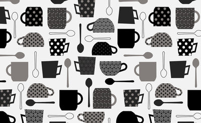 Kaufen 007-kaffeetasse-grau Wachstuch Stoff Meterware &amp; Rollenware *Ab 50cm