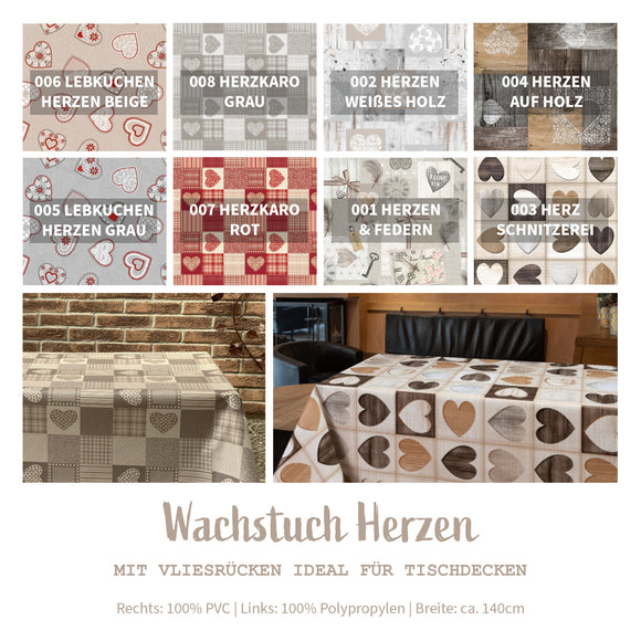 Wachstuch Stoff Meterware & Rollenware *Ab 50cm