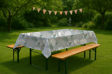 Kaufen 006-hirsche-grau Wachstuch Stoff Meterware &amp; Rollenware *Ab 50cm