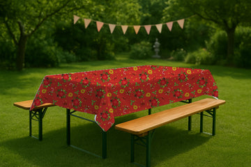 Kaufen 008-weihnachtsmotive-rot Wachstuch Stoff Meterware &amp; Rollenware *Ab 50cm