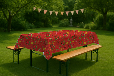 Kaufen 008-weihnachtsmotive-rot Wachstuch Stoff Meterware &amp; Rollenware *Ab 50cm