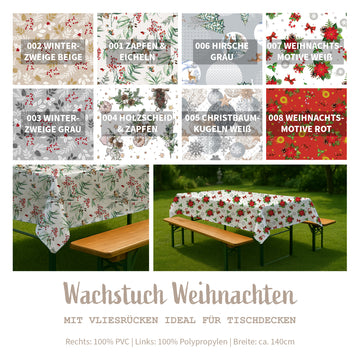 Wachstuch Stoff Meterware & Rollenware *Ab 50cm