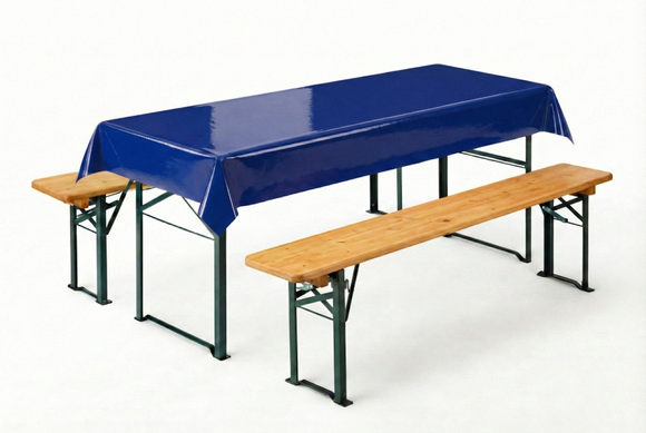 Lackfolie Meterware einlagig für Biertische *65cm breit