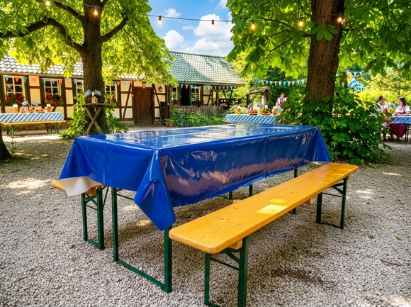 Lackfolie Meterware einlagig für Biertische *65cm breit