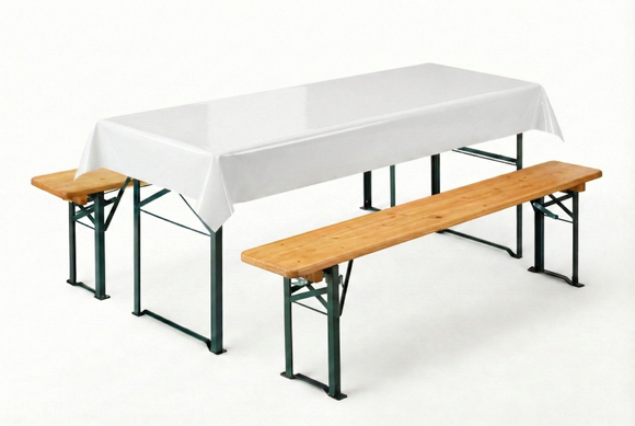 Lackfolie Meterware einlagig für Biertische *65cm breit