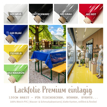 Lackfolie Premium Meterware einlagig