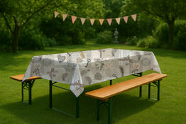 Acheter 001-herzen-federn Wachstuch Stoff Meterware &amp; Rollenware *Ab 50cm