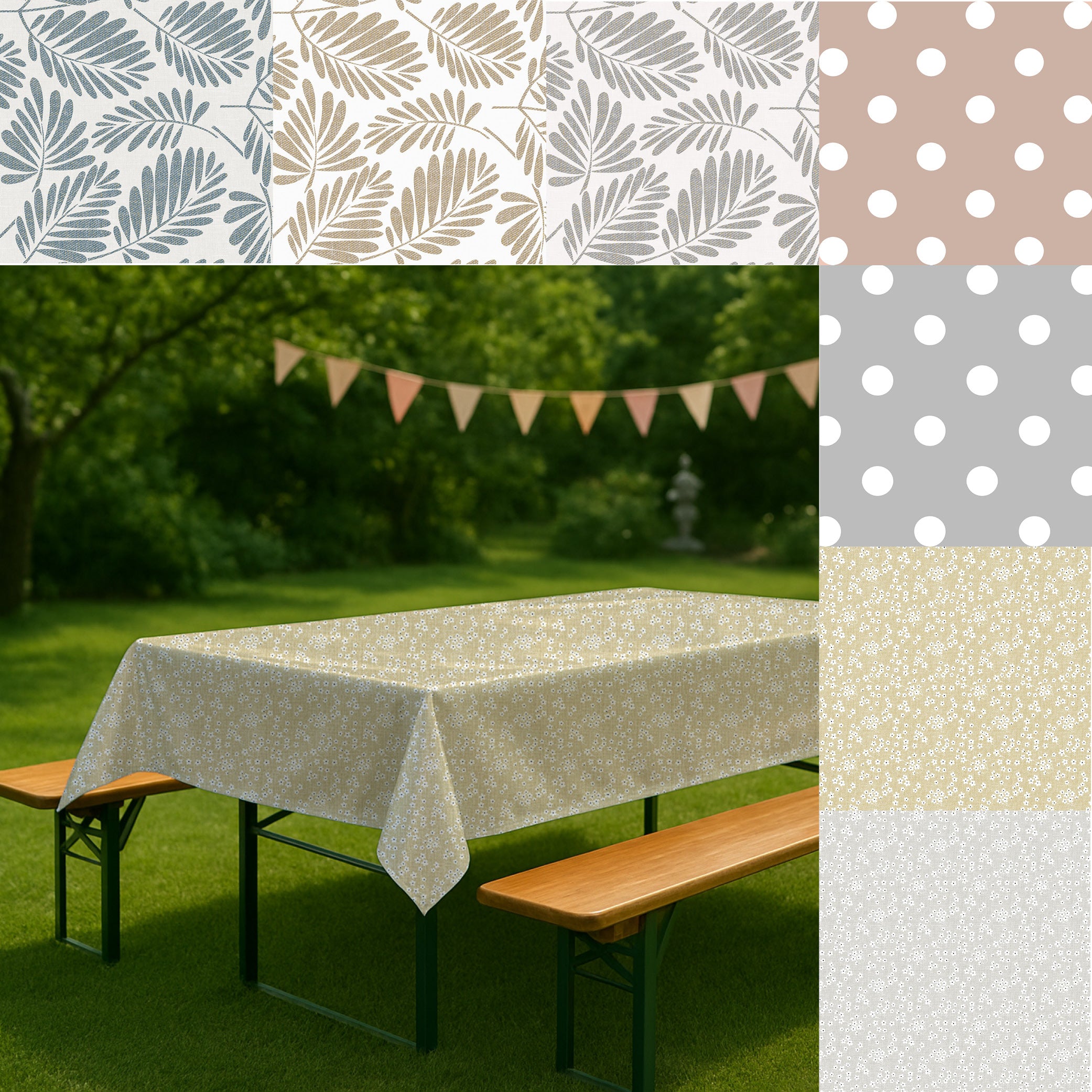 Kaufen 053-blumchen-beige Wachstuch Stoff Meterware &amp; Rollenware *Ab 50cm