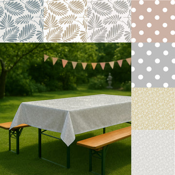 Acheter 061-blumchen-grau Wachstuch Stoff Meterware &amp; Rollenware *Ab 50cm
