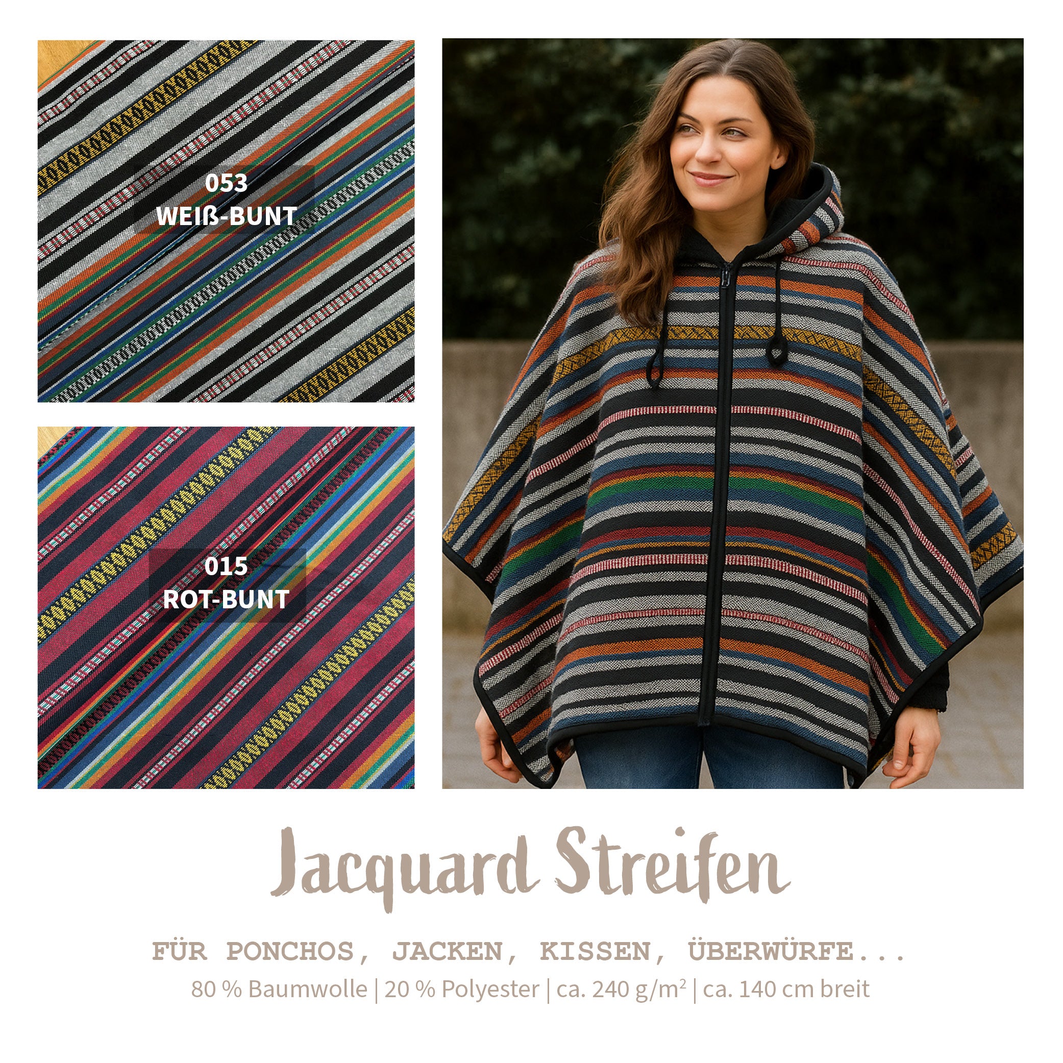 Jacquard Streifen *Ab 50 cm