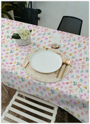 Tissu nappe - Violettes colorées * A partir de 50 cm-1