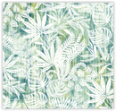 Tissu nappe - Vert tropical *A partir de 50 cm-3