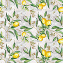 Tissu pour nappe - Citrons *À partir de 50 cm-3