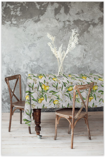 Tablecloth fabric - Lemons *From 50 cm