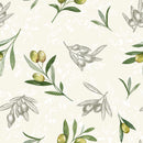 Tissu pour nappe - Olives *A partir de 50 cm-3