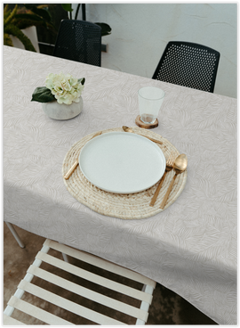 Tissu pour nappe - Motif graphique *A partir de 50 cm