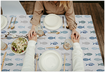 Buy 015-fish Water-repellent decorative fabric * From 50 cm