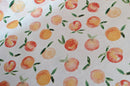 Tischdeckenstoff - Pfirsich *Ab 50cm-4