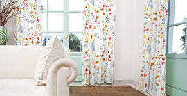 Decorative Fabric Half-Panama Floral Meadow *From 50cm - 0
