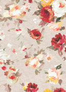 Dekostoff Halbpanama Rosen *Ab 50cm-6