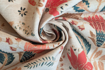 Dekostoff Blumen orientalisch *Ab 50cm - 0