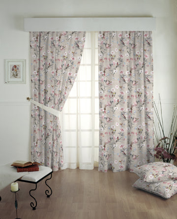 Dekostoff Blumen Kolibri *Ab 50cm - 0
