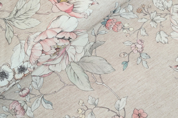 Dekostoff zarte Blumen *Ab 50cm