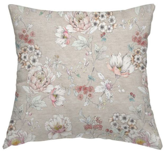 Dekostoff zarte Blumen *Ab 50cm