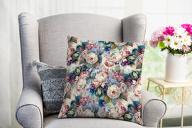 Decorative fabric Half-Panama Rose Garden *From 50cm - 0