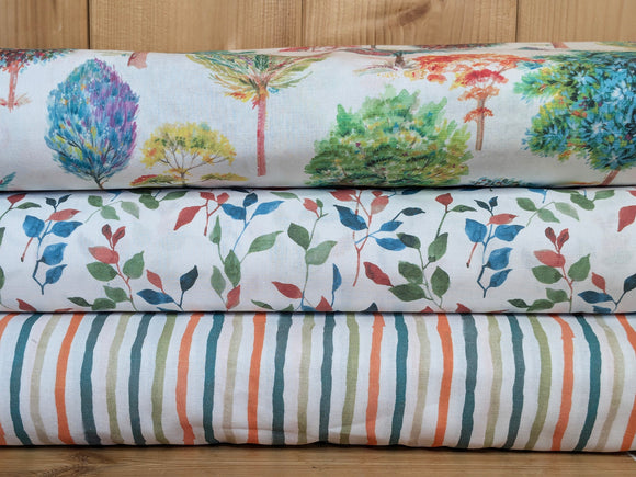 Baumwolle digital bedruckt bunte Streifen *Ab 50cm