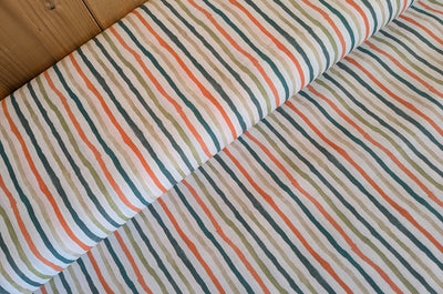Baumwolle digital bedruckt bunte Streifen *Ab 50cm