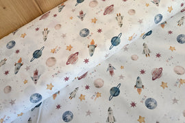 Baumwolle digital bedruckt Weltall *Ab 50cm