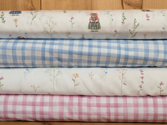 Baumwolle digital bedruckt Wildblumen *Ab 50cm