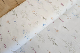 Baumwolle digital bedruckt Wildblumen *Ab 50cm