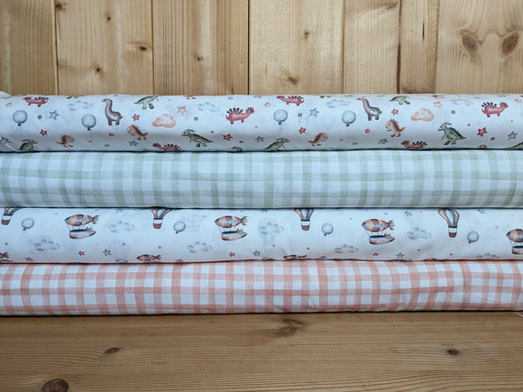 Baumwolle digital bedruckt Dinos *Ab 50cm