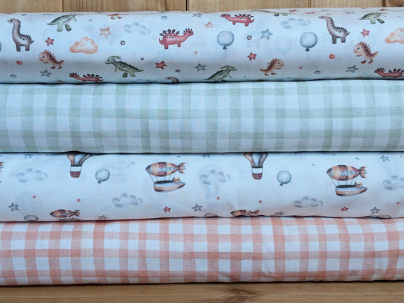 Baumwolle digital bedruckt Dinos *Ab 50cm