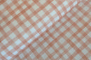 Baumwolle digital bedruckt Karo apricot *Ab 50cm-3