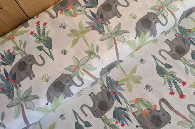 Baumwolle digital bedruckt Elefanten *Ab 50cm