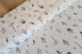 Baumwolle digital bedruckt Papagei *Ab 50cm