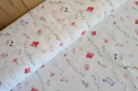 Baumwolle digital bedruckt Sommerwald *Ab 50cm