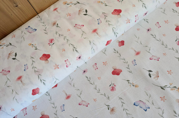 Baumwolle digital bedruckt Sommerwald *Ab 50cm