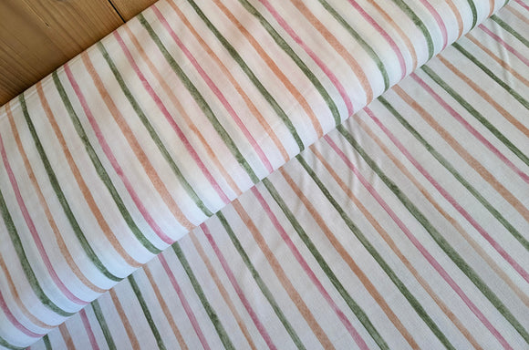 Baumwolle digital bedruckt Streifen *Ab 50cm