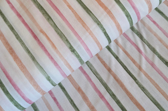 Baumwolle digital bedruckt Streifen *Ab 50cm